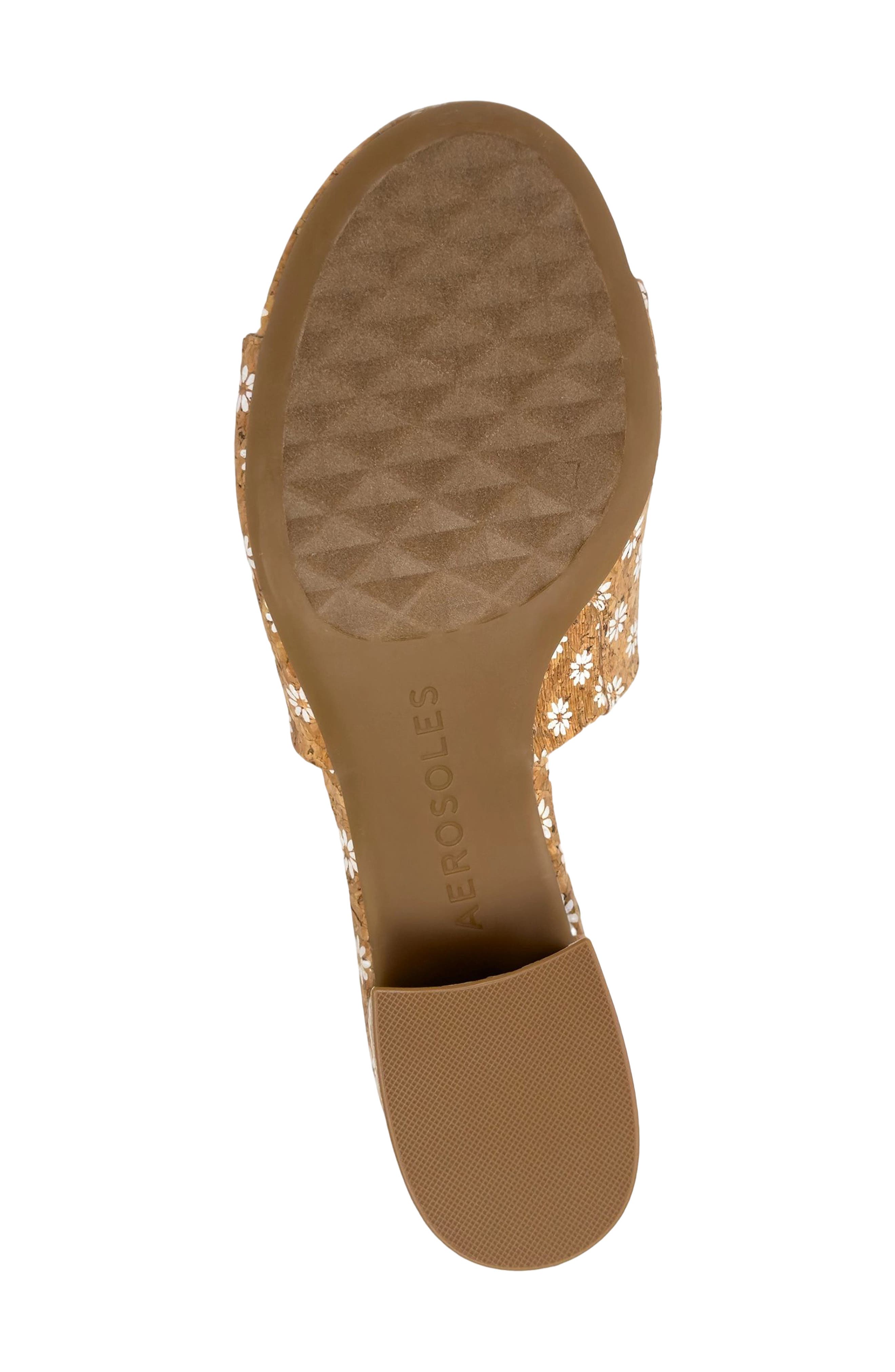 Aerosoles Como Block Heel Sandal, Alternate, color, Natural