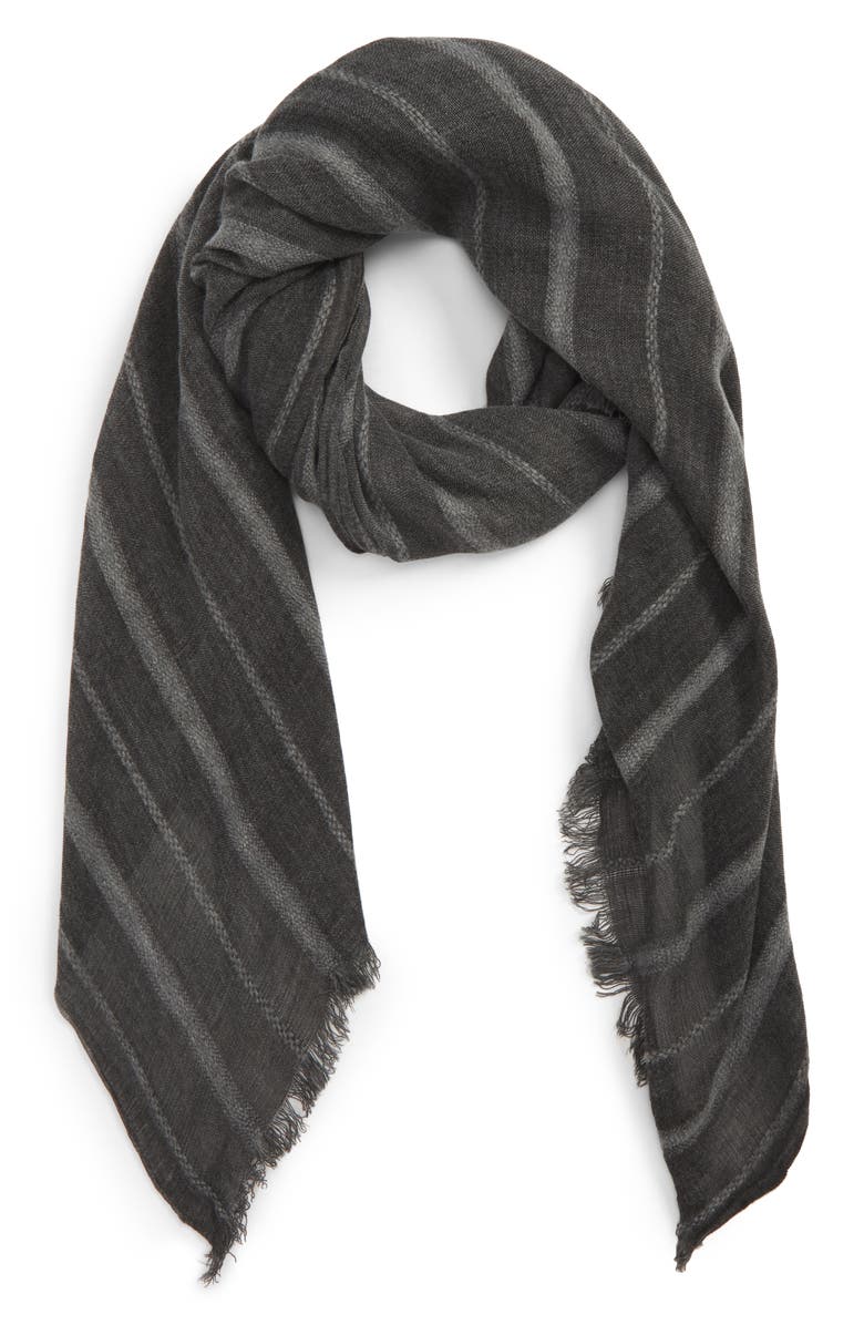 Treasure & Bond Solid Ribbed Wrap Scarf, Alternate, color,