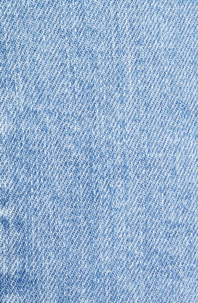 ST. JOHN Isabel High Waist Ankle Straight Leg Jeans, Alternate, color, Light Denim Wash