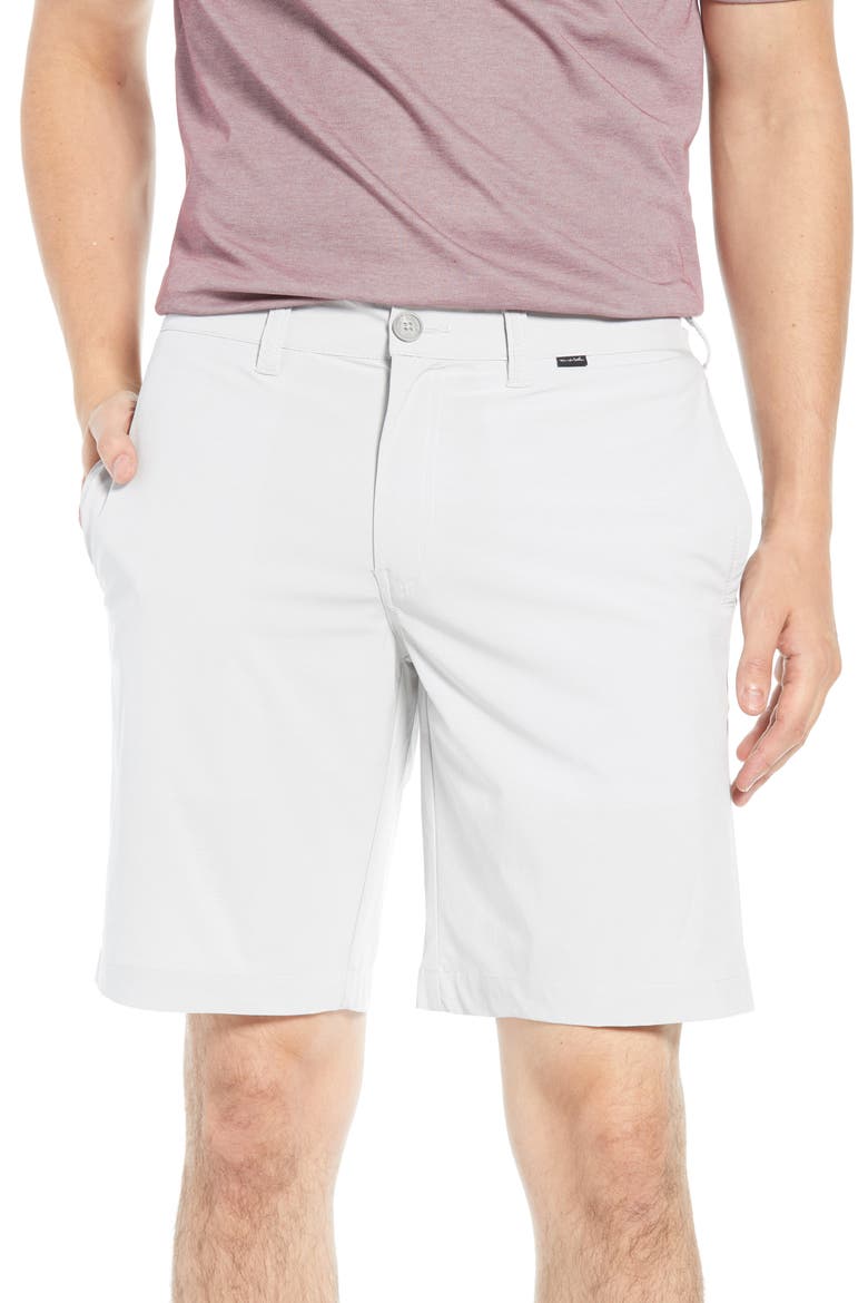 Carlsbad Performance Shorts, Main, color, LIGHT GREY