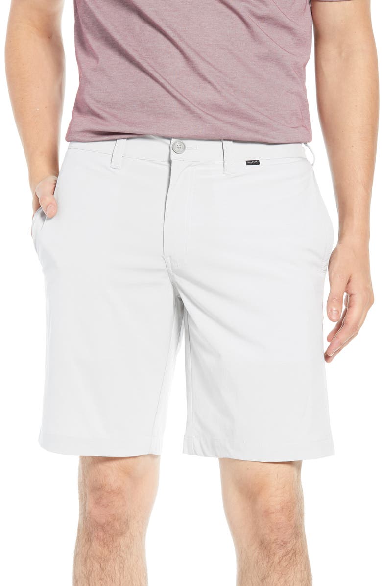 TravisMathew Carlsbad Performance Shorts, Main, color, Light Grey