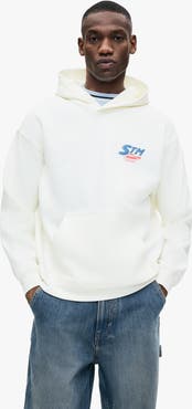 H&M Relaxed Fit Printed Hoodie