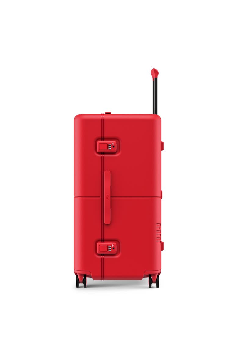 Checked Trunk, Alternate, color, Matte Cherry Red