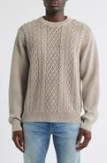 DARK SEAS Big Sur Mixed Stitch Sweater
