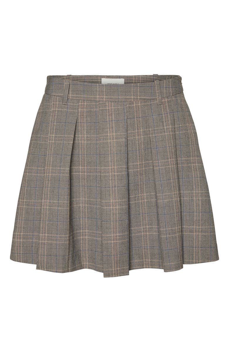 VERO MODA Tracy Check Pleated Miniskirt, Alternate, color,