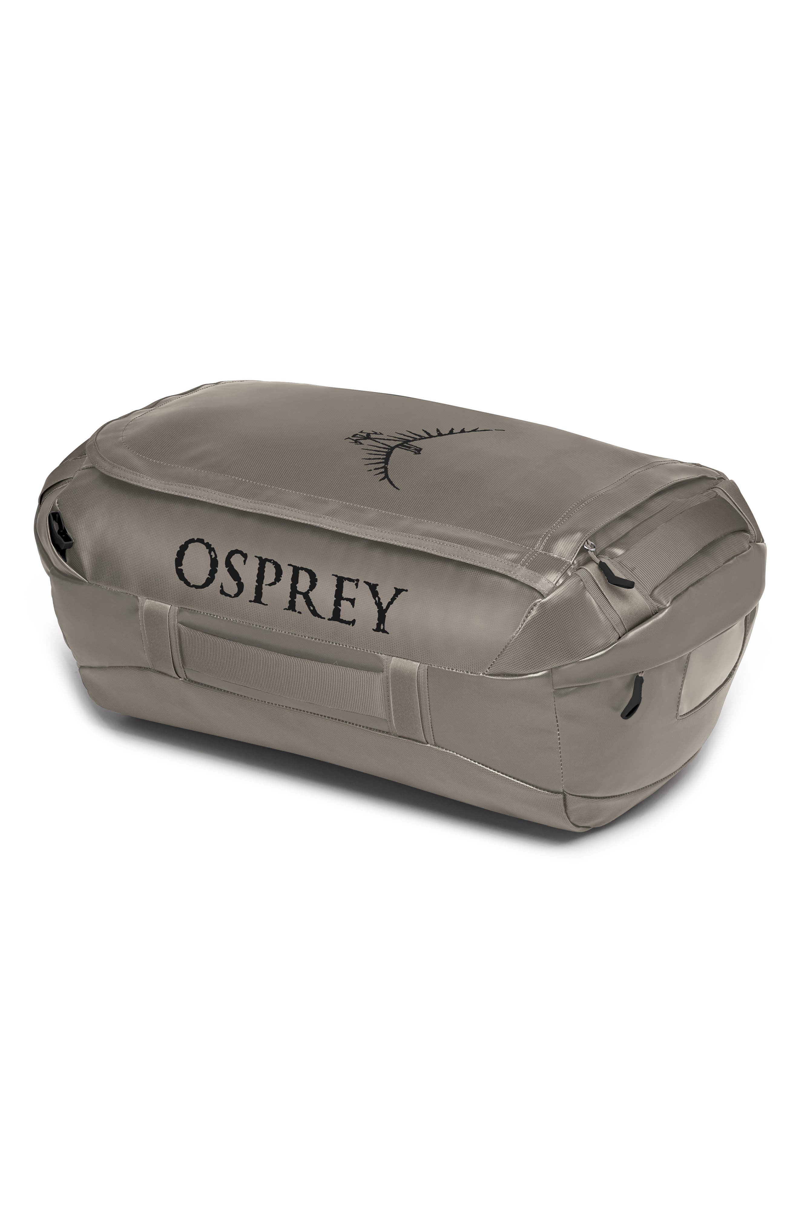 Osprey Transporter 40-Liter Duffle Backpack, Alternate, color, Tan Concrete