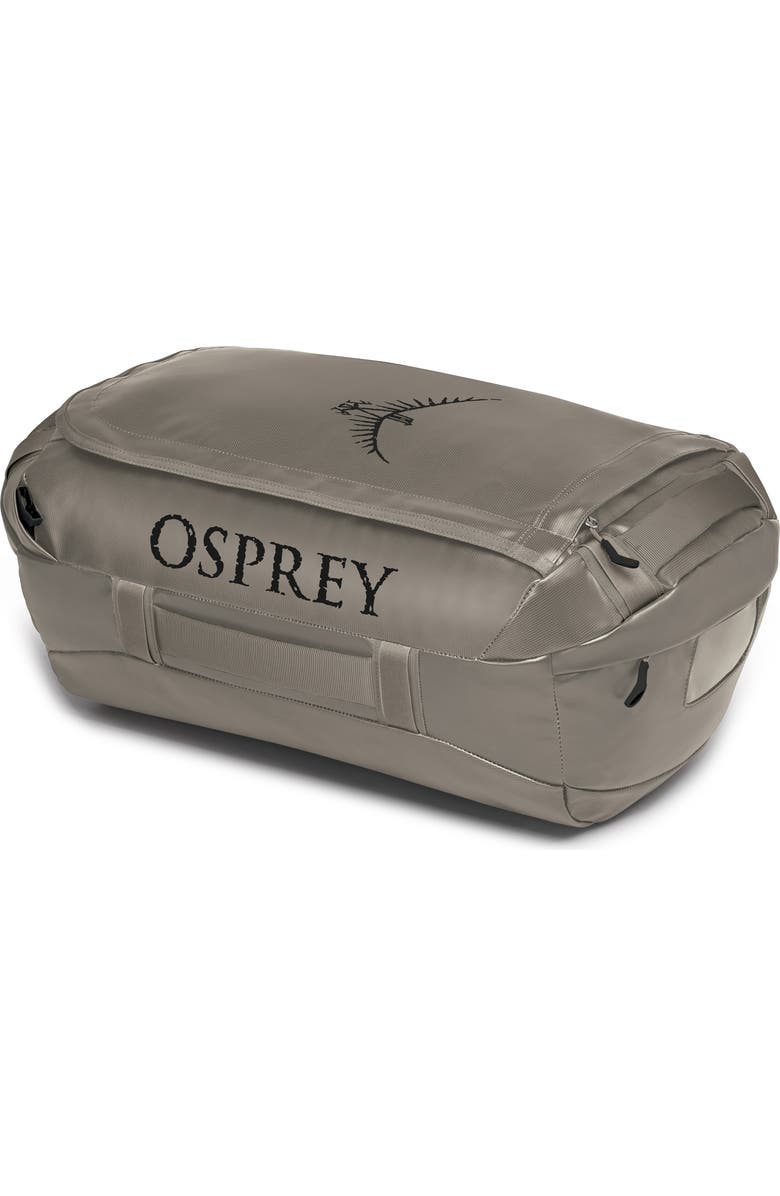 Osprey Transporter 40-Liter Duffle Backpack, Alternate, color, Tan Concrete