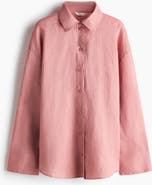 H&M Oversized Linen Shirt