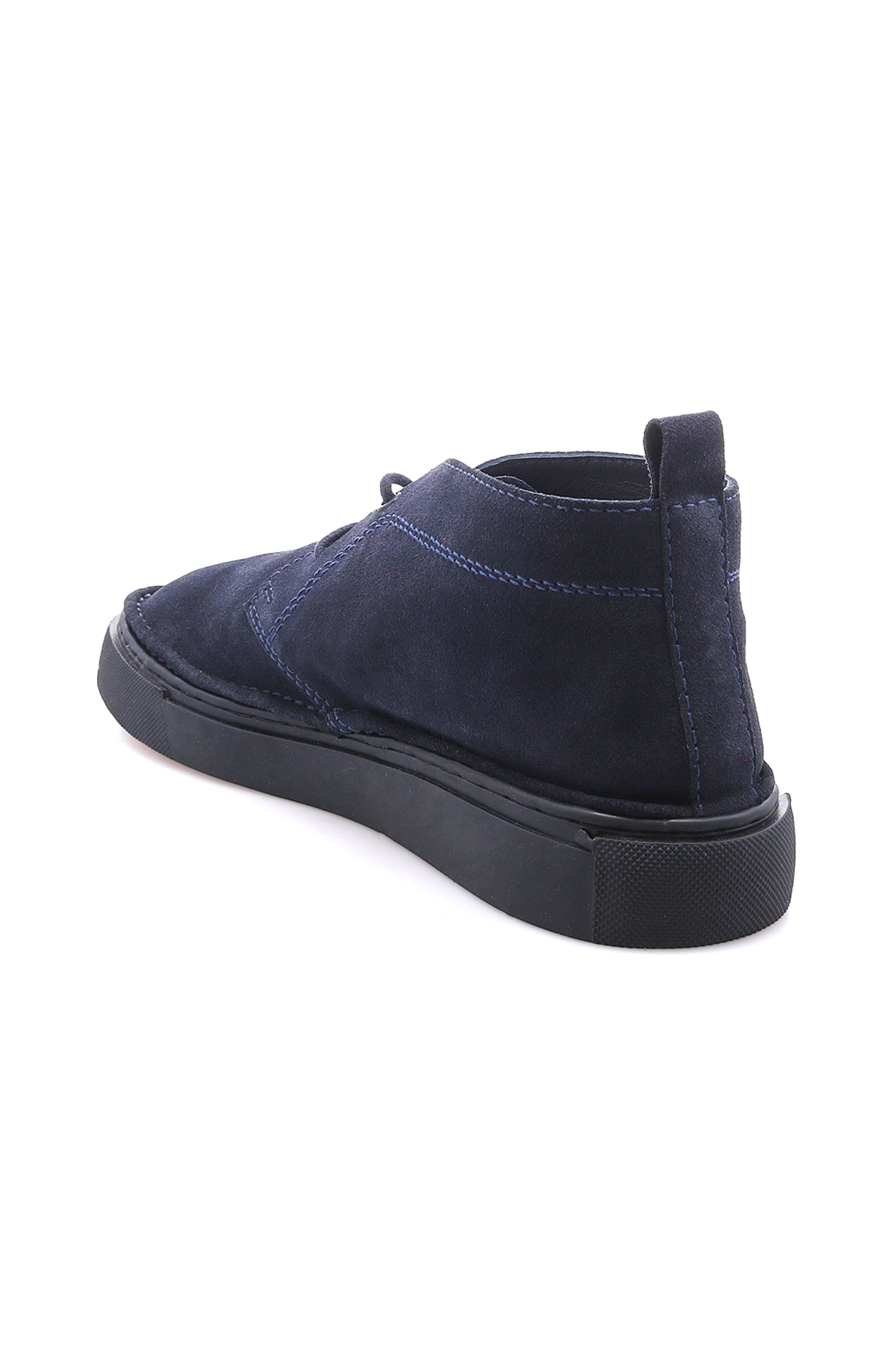 Volunteer Chukka Sneaker, Alternate, color, Navy Suede
