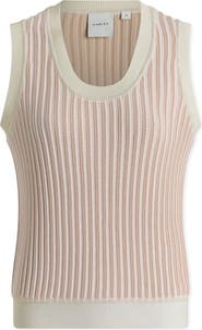 Varley Aldcroft Rib Knit Cotton Tank