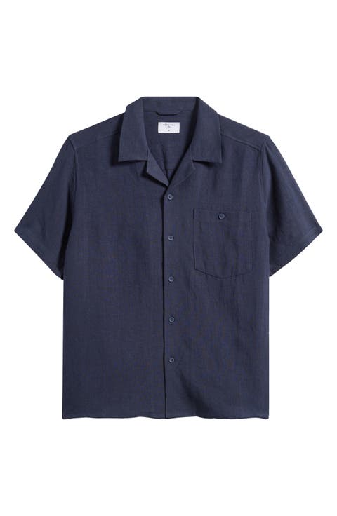 Cuban Linen Camp Shirt