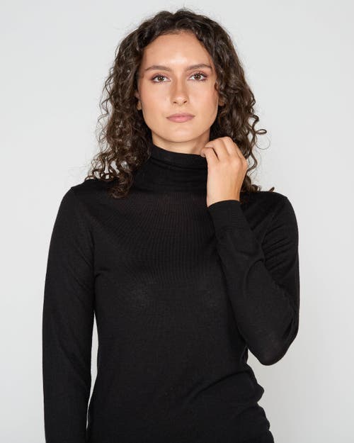 Lords Of Harlech Rona Turtleneck Sweater In Black