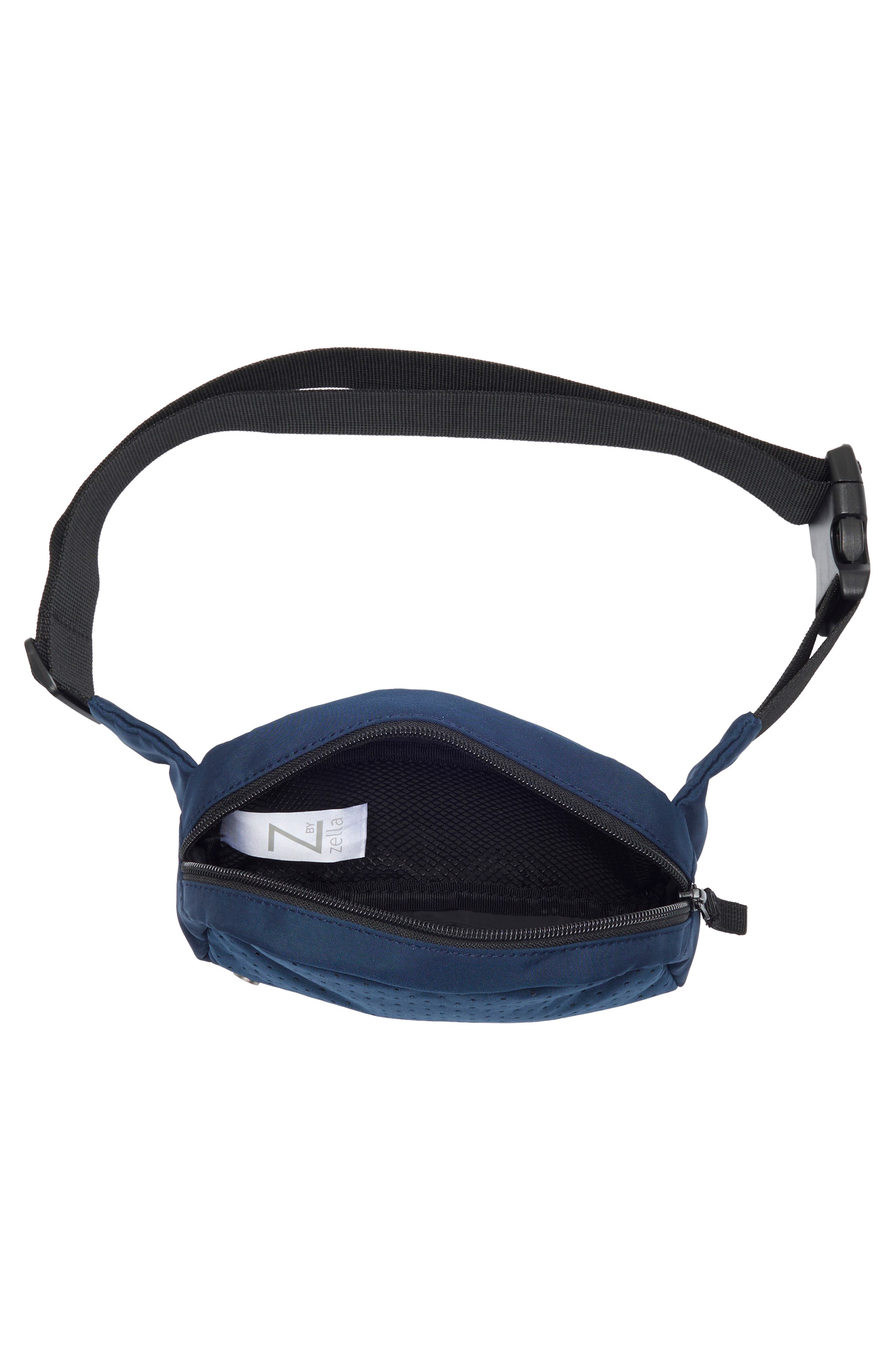Perforated Belt Bag, Alternate, color, NAVY SAPPHIRE