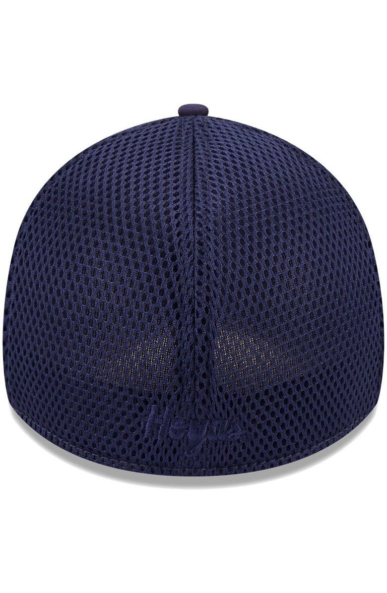 New Era Men's New Era Navy Georgetown Hoyas Team Neo Tonal 39THIRTY Flex Hat, Alternate, color,