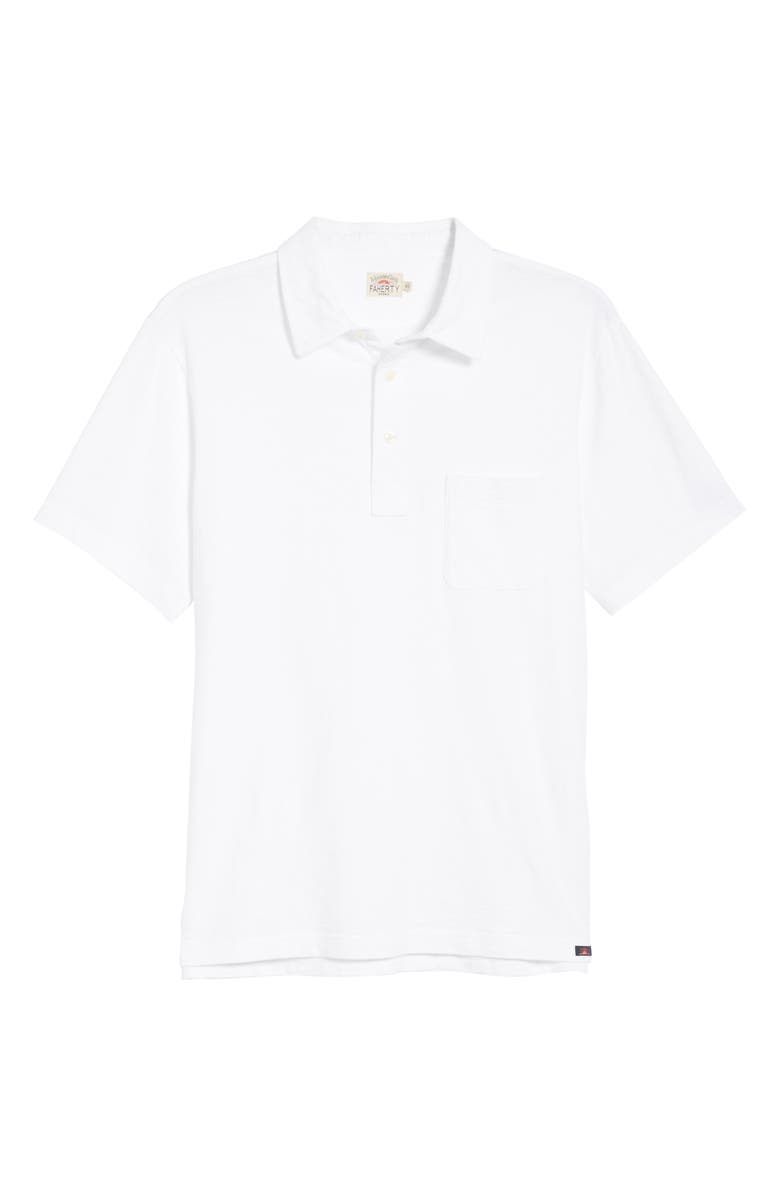 Faherty Sunwashed Regular Fit Polo, Alternate, color, 