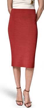 Donna Karan New York Sweater Midi Pencil Skirt