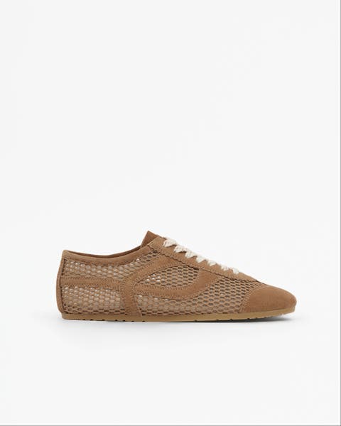 Paola Mesh Basket Sneakers