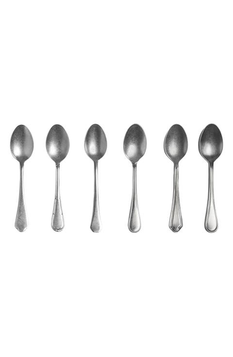 6 PCS SET COFFEE SPOONS ORIGIN