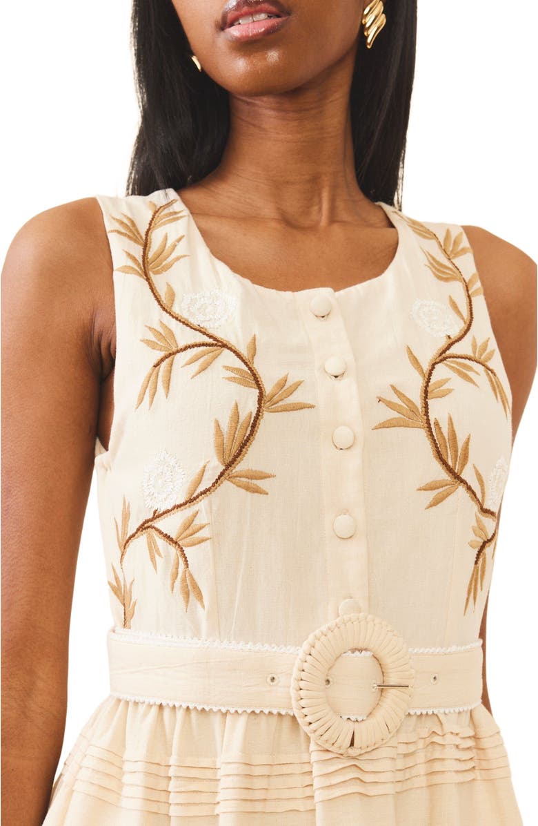 Eddy Sophia Dress, Alternate, color, Beige