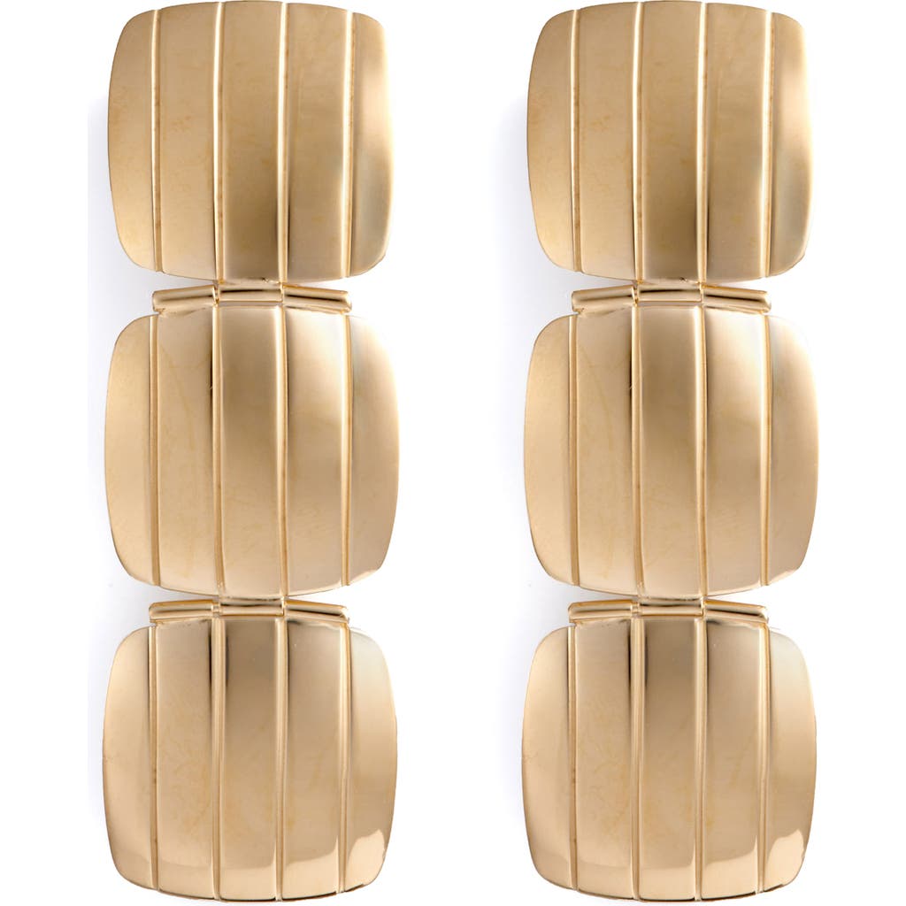 Ivi Los Angeles Slot Clip-on Drop Earrings