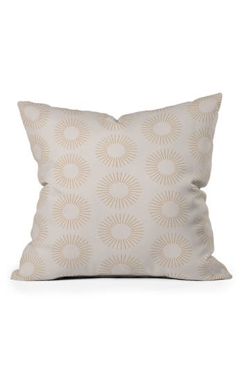 Shop Deny Designs Minimalist Sunray Print Throw Pillow