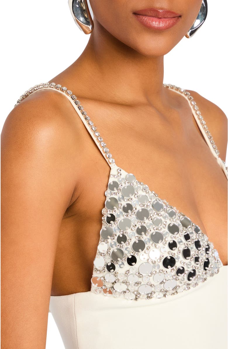 Retrofête Mya Embellished Dress, Alternate, color, 