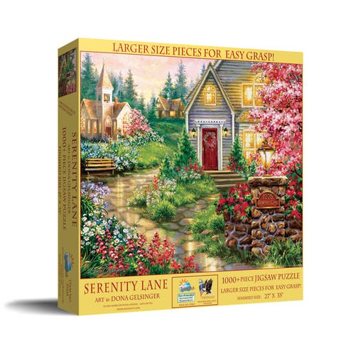 Serenity Lane 1000 piece Jigsaw Puzzle for Adults Large Pieces
