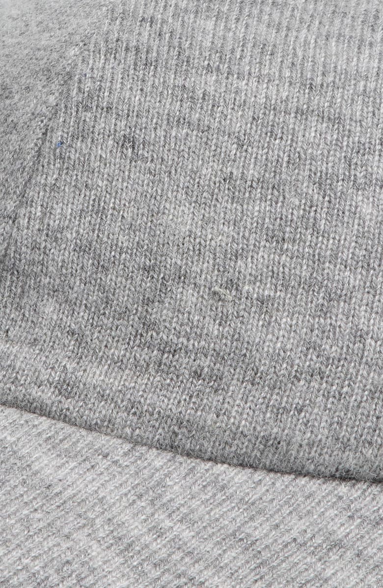 Robert Barakett Wool & Cashmere Baseball Cap, Alternate, color, Charcoal