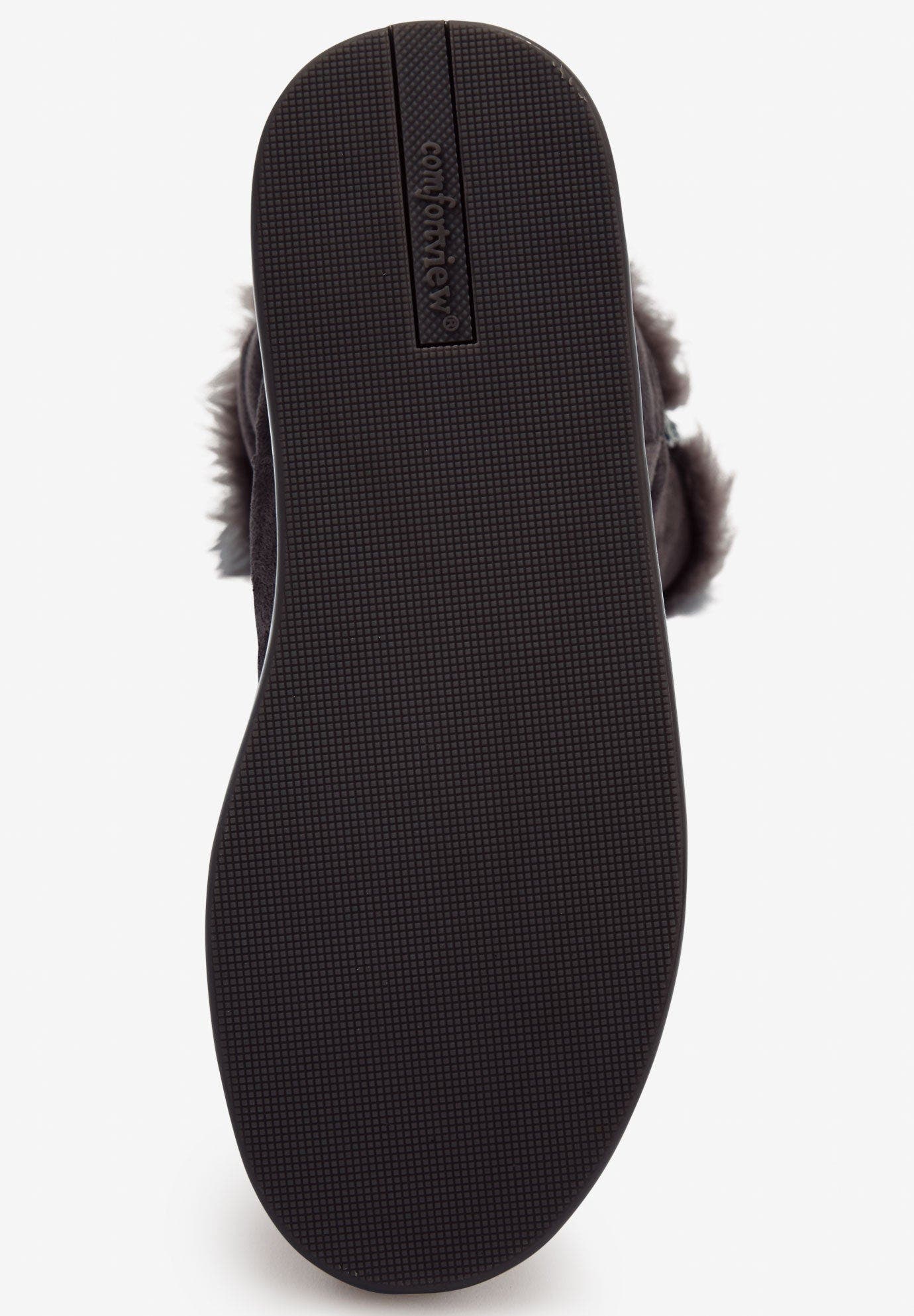 Comfortview The Shai Wide Calf Boot, Alternate, color, Black