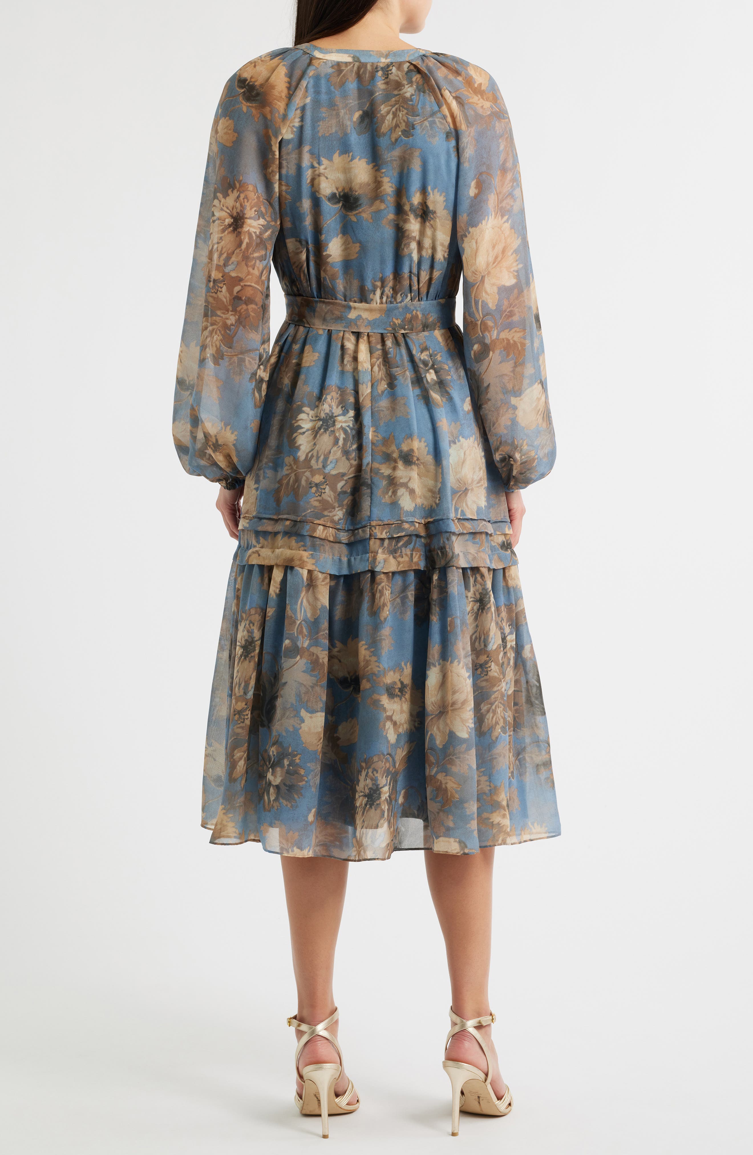 Belle Long Sleeve Midi Dress - image 2