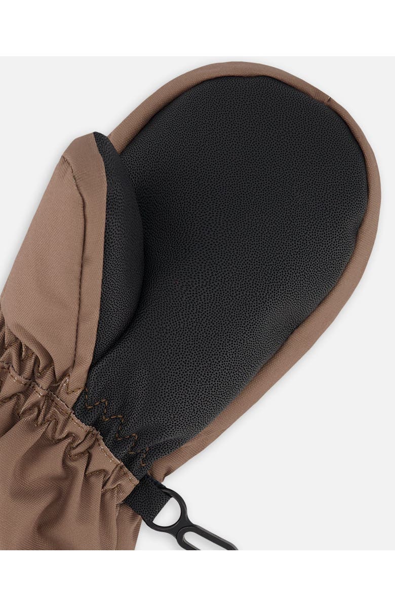 Deux par Deux Boy Winter Mittens Play, Alternate, color, Taupe
