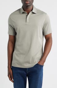 Robert Barakett Georgia Solid Pima Cotton Polo
