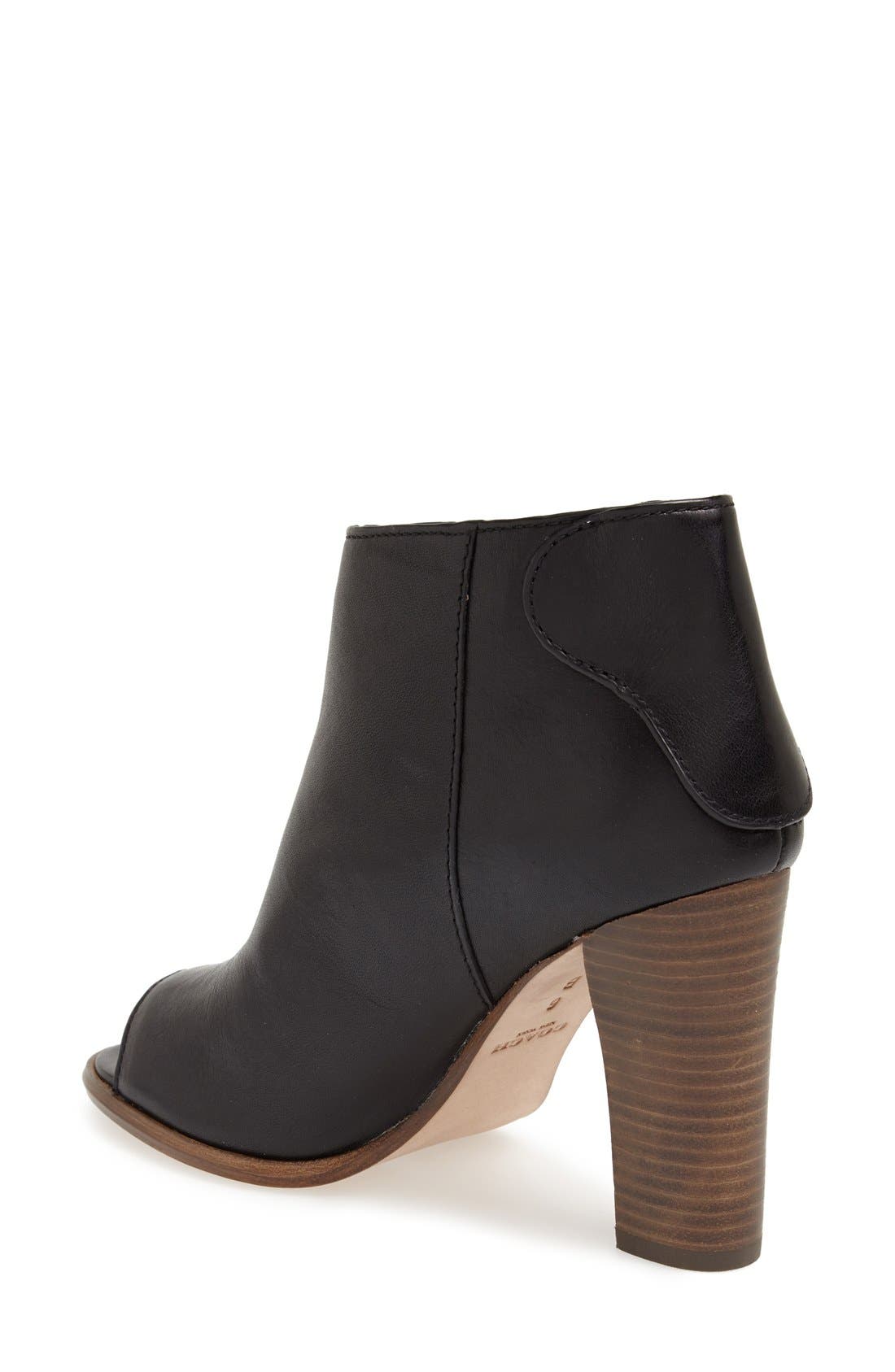 COACH 'Labelle' Leather Bootie, Alternate, color, 