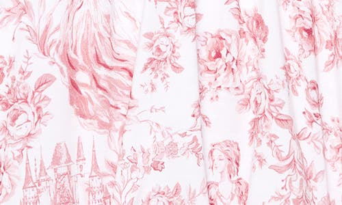 Posh Peanut Twirl Ruffle Skirted Bodysuit In Pink