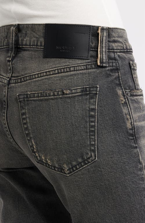 Moussy Vintage Bellview Straight Leg Jeans In Black