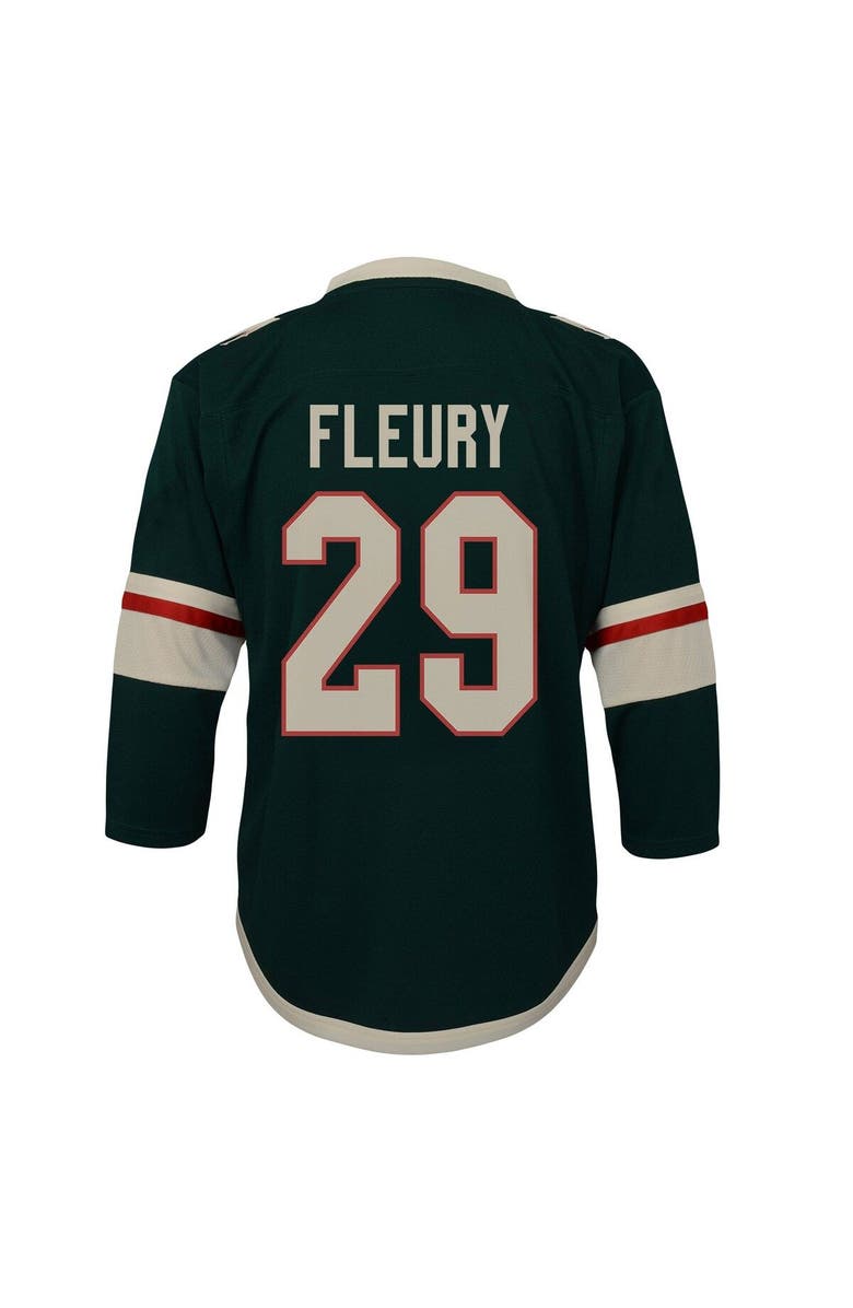 Outerstuff Toddler Marc-Andre Fleury Green Minnesota Wild Home Replica Player Jersey, Alternate, color,