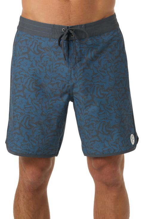 OG Print Scallop Board Shorts