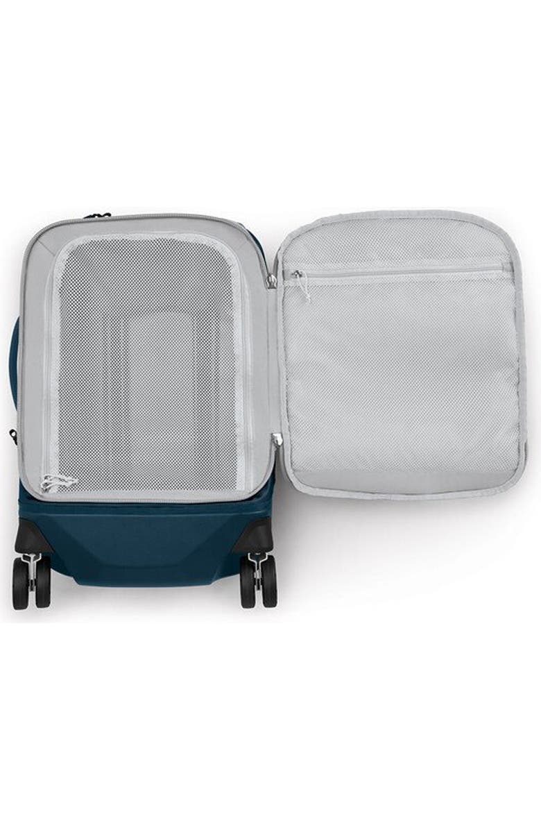 Osprey Transporter 22-Inch Four-Wheel Hybrid Carry-On, Alternate, color, Venturi Blue