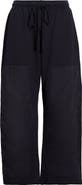 LESET James Mixed Media Drawstring Pants