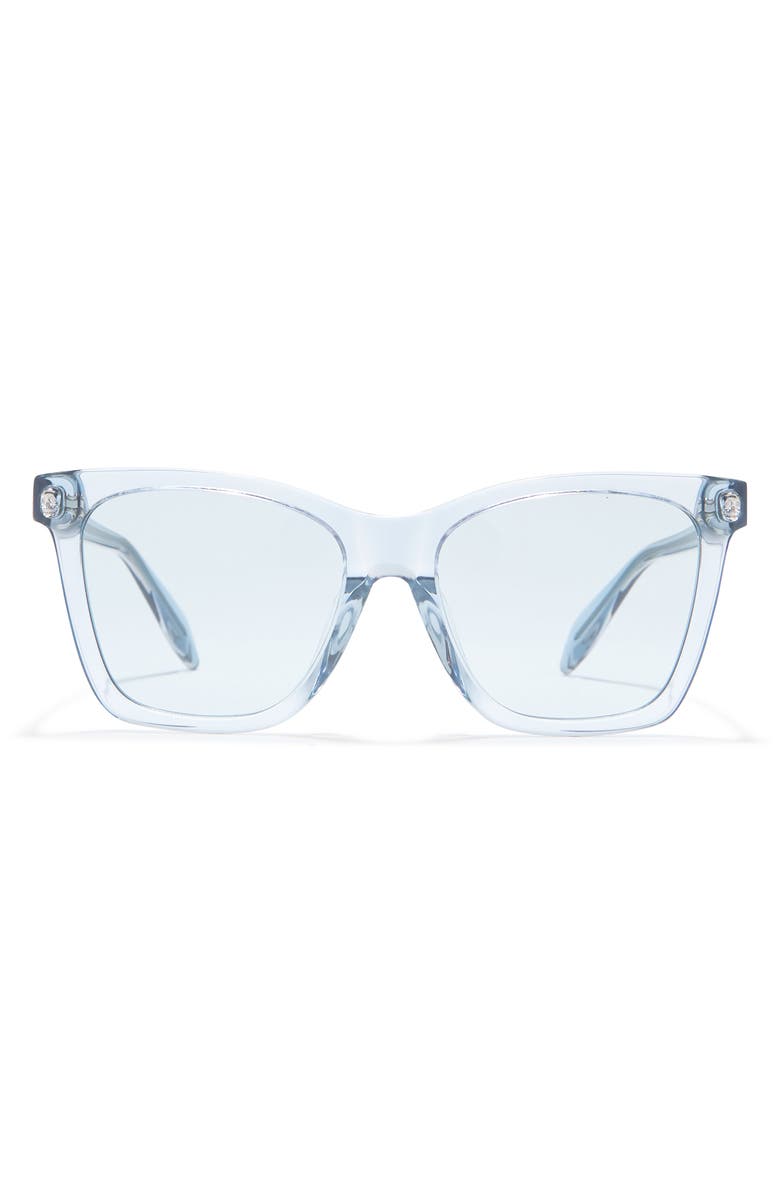 McQueen Alexander McQueen 54mm Square Sunglasses, Main, color,