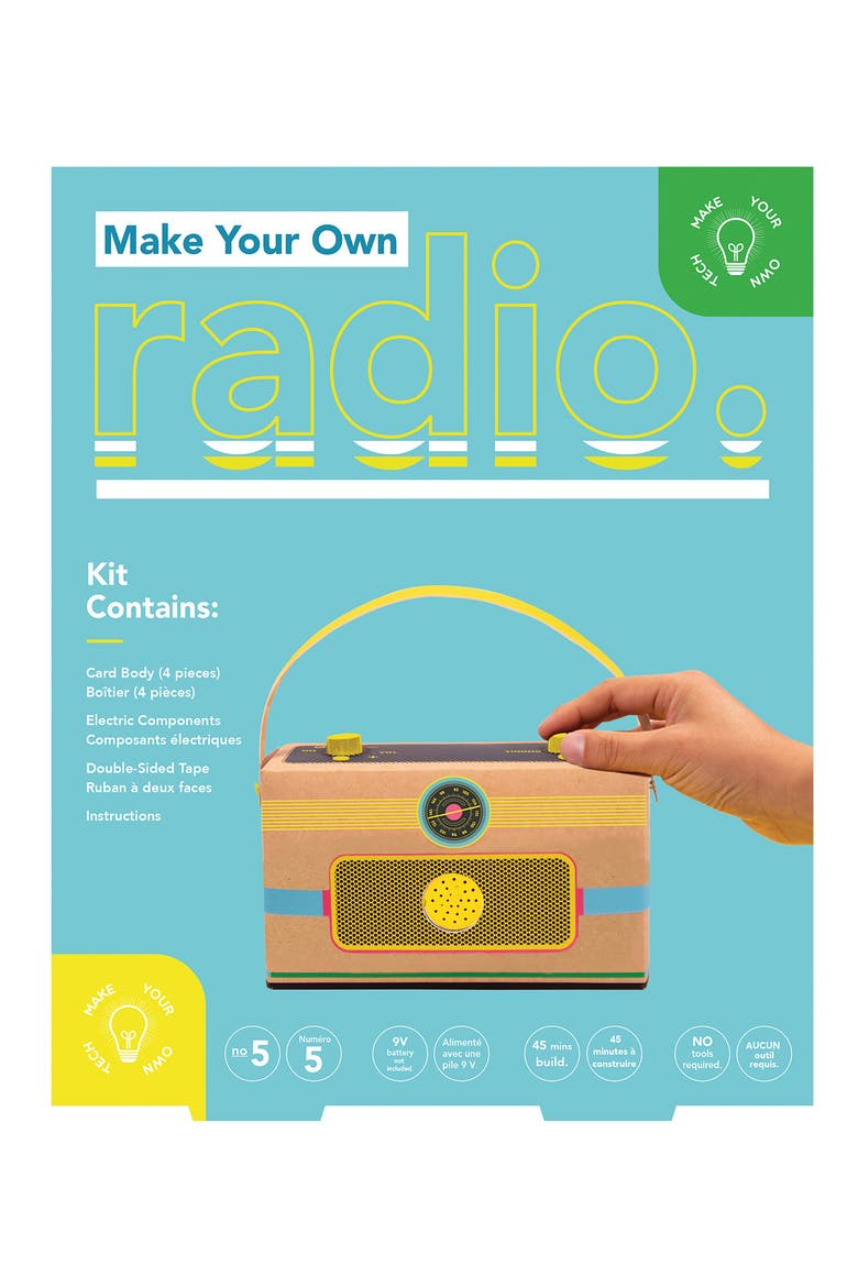 Make Your Own Radio Kit, Main, color, MULTI