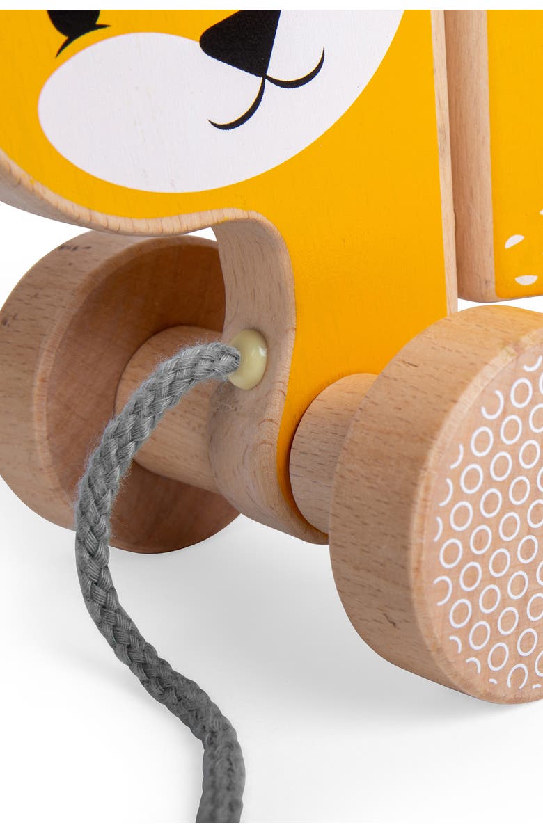 Bigjigs Toys FSC<sup>®</sup> Certified Pull Along Fox, Alternate, color, 