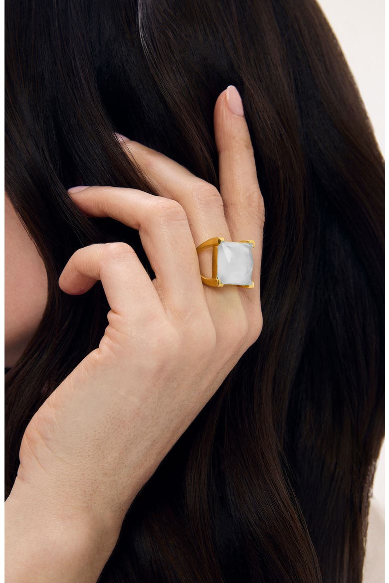 Plaza Ring, Alternate, color, IRIDESCENT PEARL/ GOLD