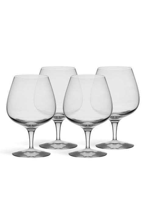 More Set of 4 Cognac Glasses