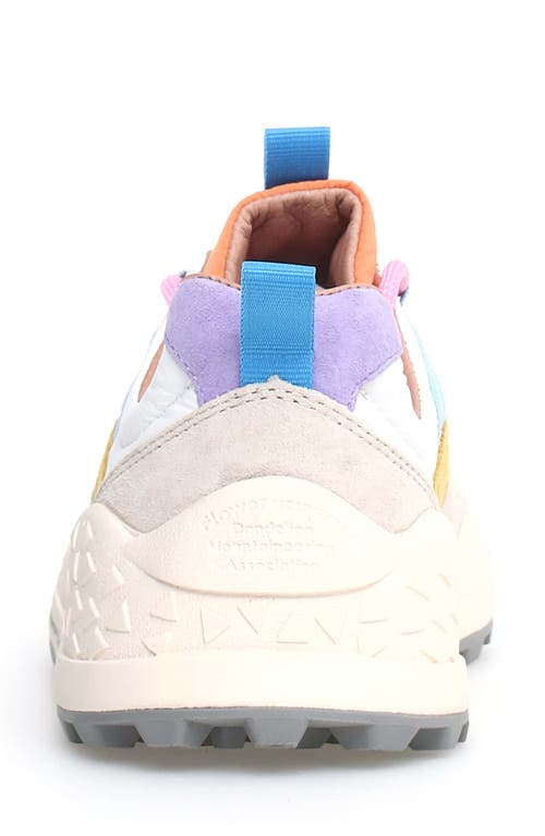 Flower Mountain Shoes For Woman Washi Beige White Multi