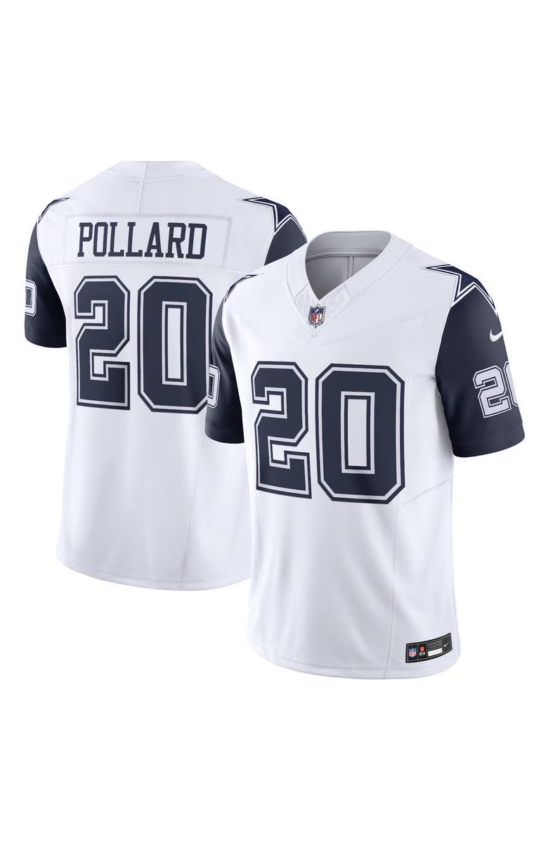 Nike Men's Nike Tony Pollard White Dallas Cowboys Vapor F.U.S.E. Limited Jersey, Alternate, color, 
