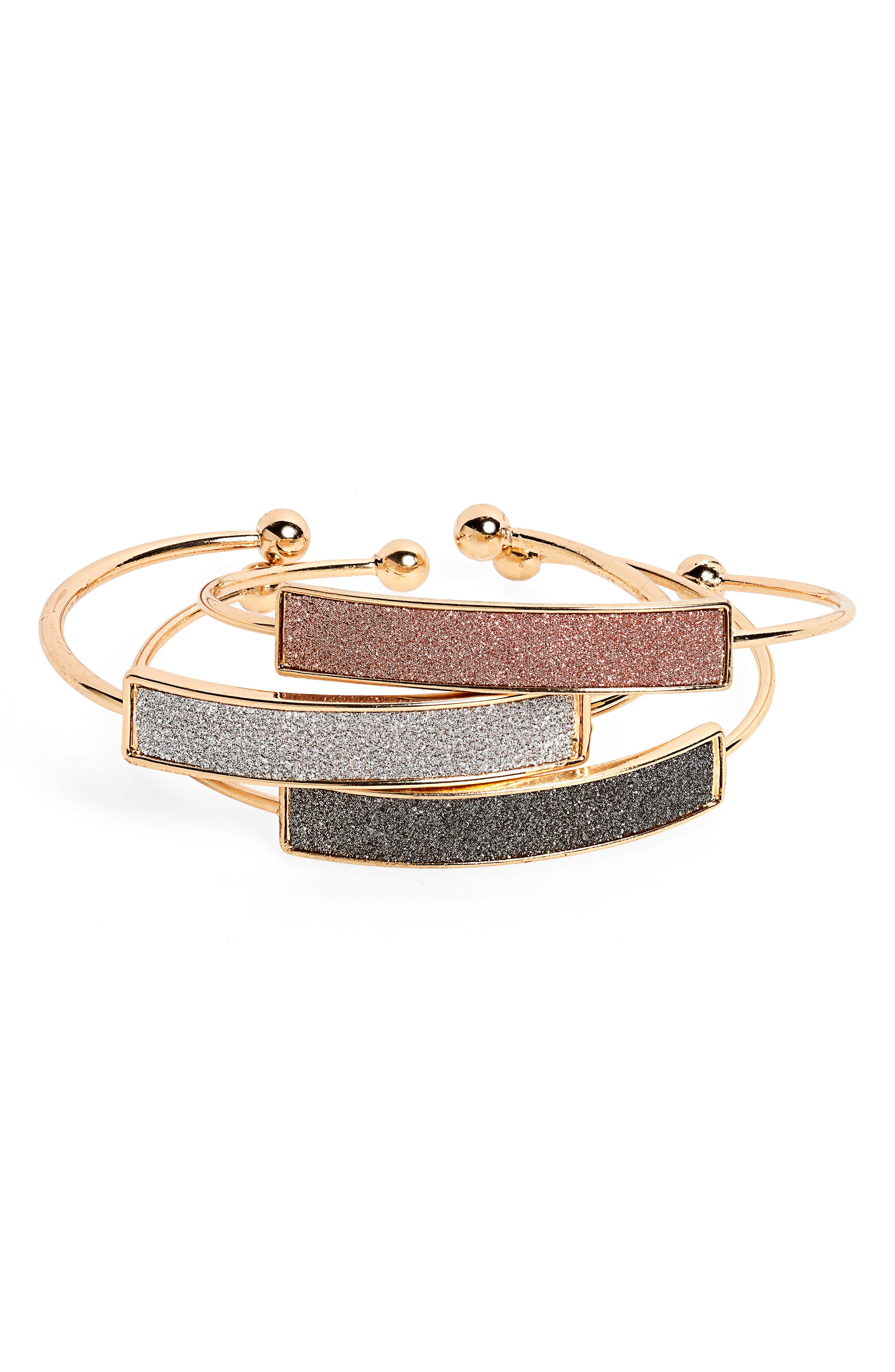 Panacea Set of 3 Cuff Bracelets