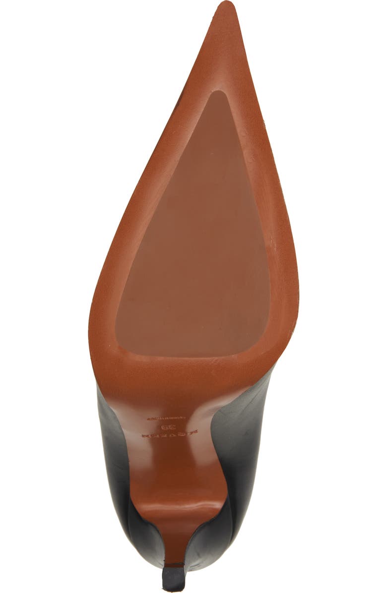 McQueen Birdee Knee High Boot, Alternate, color, Black