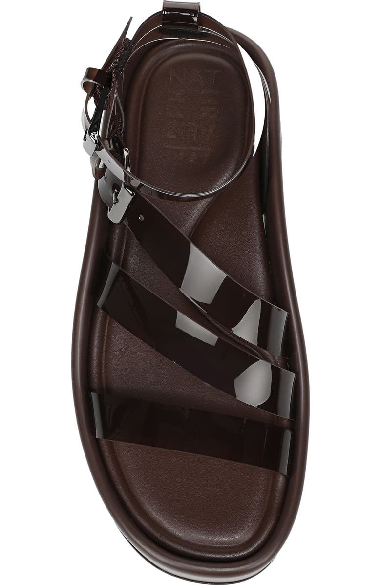 Naturalizer So Sweet Platform Ankle Strap Sandal, Alternate, color, Chocolate Bar Brown