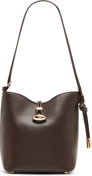 Anne Klein Small Faux Leather Bucket Bag